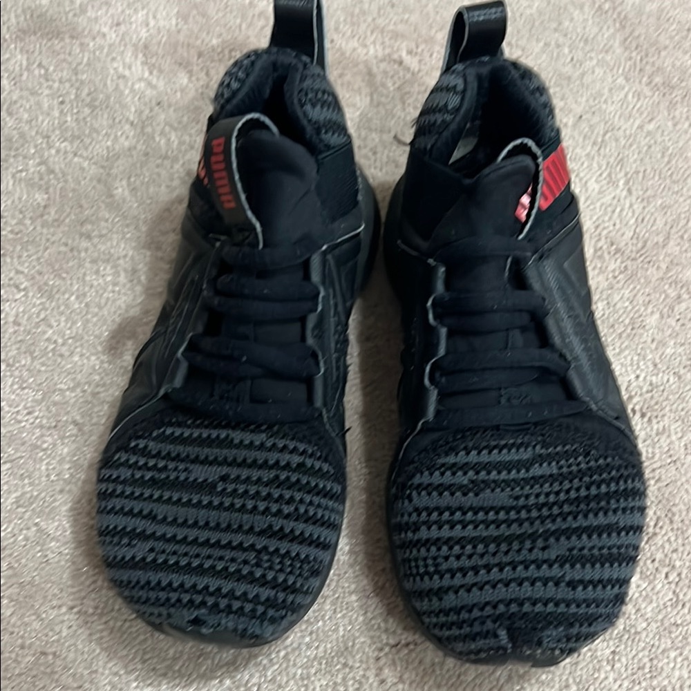 Puma Kids Black Sneakers